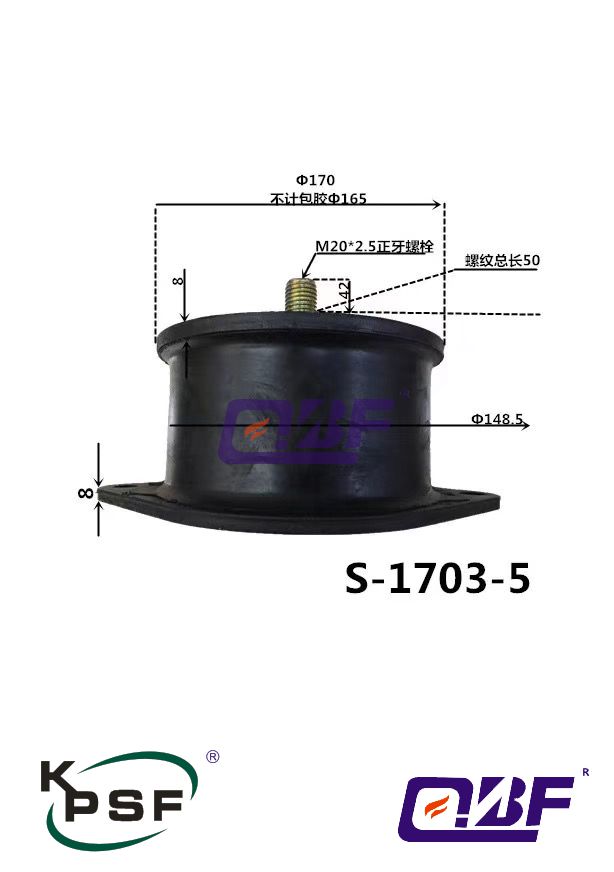 压路机减震胶  S-1703-5